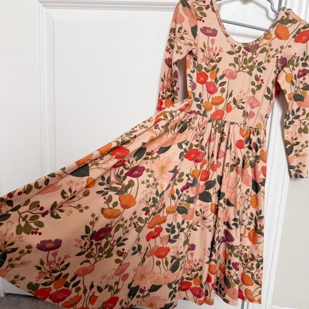 Alice + Ames Ballet Dress In Botany Print 7 Years Euc — image 5 of 8